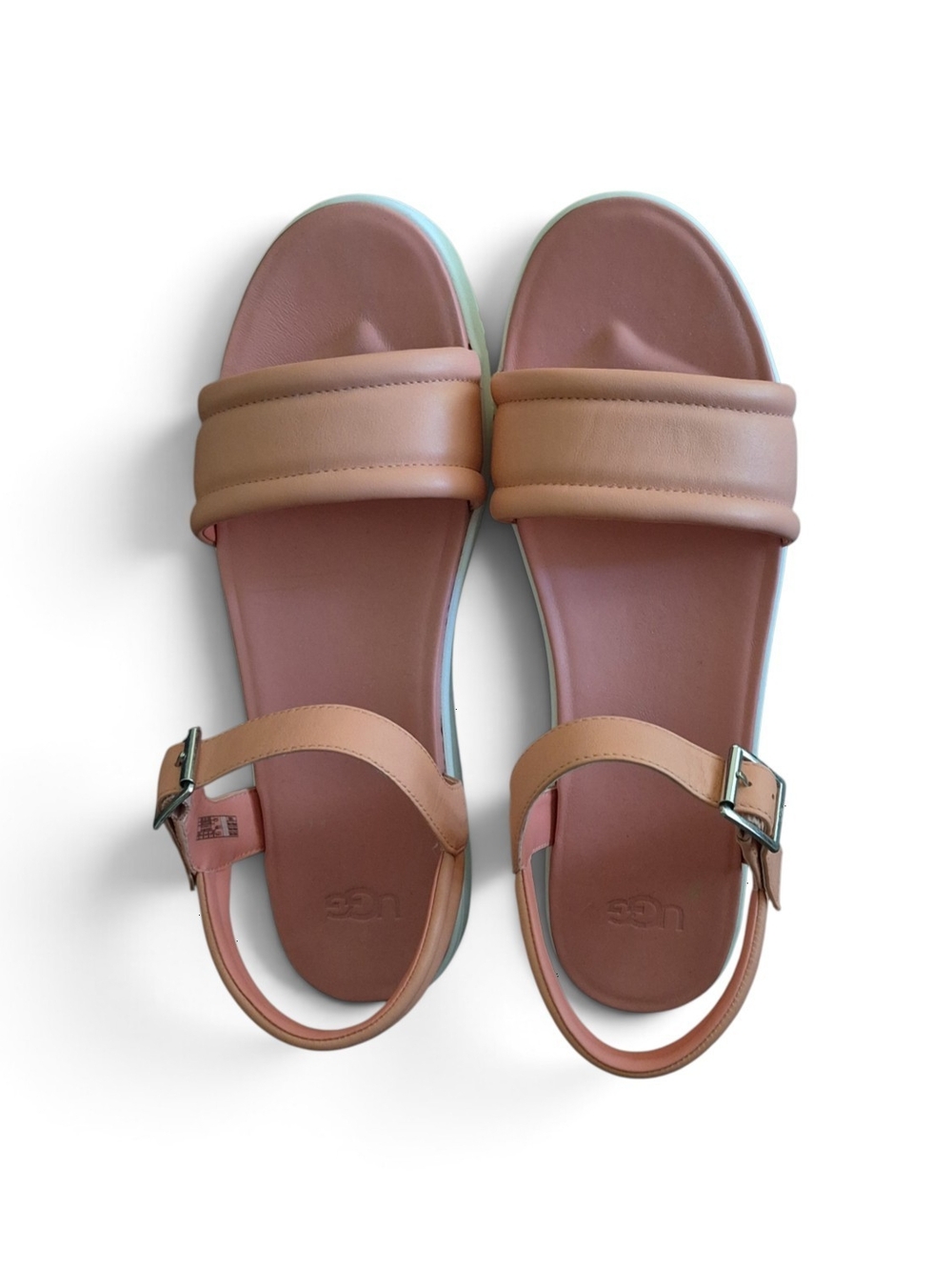 UGG's NWT $129 Pink Size 11 Padded Strap Sandals